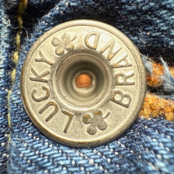 Lucky Brand Women's Straight Leg Jeans - Dark Blue - Picture 9 of 16